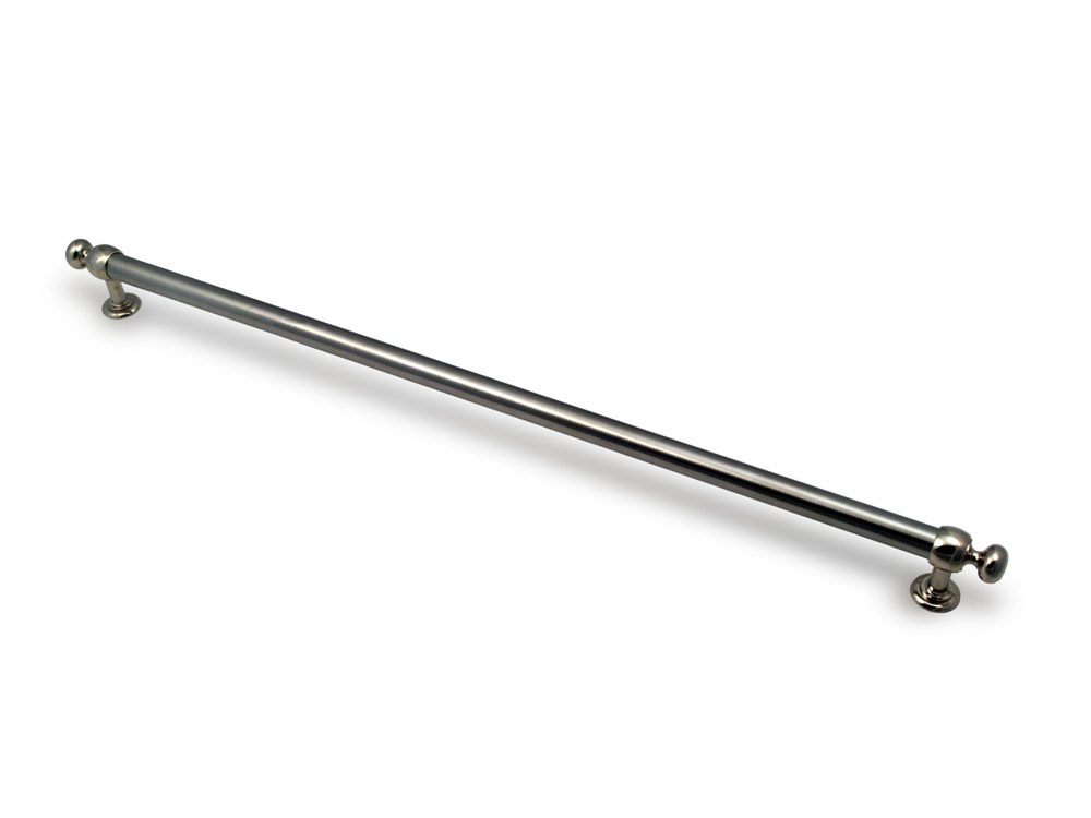 Stainless steel handle - end in zamack
