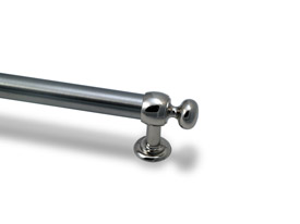 Stainless steel handle - end in zamack maniglie inox P  Stainless steel handle - end in zamack Inox handles maniglie inox P 